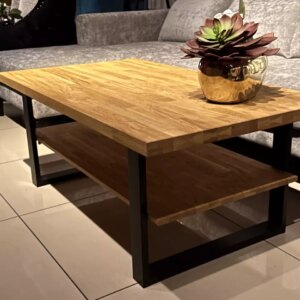 Diivanilaud DETROIT metallist ja puidust