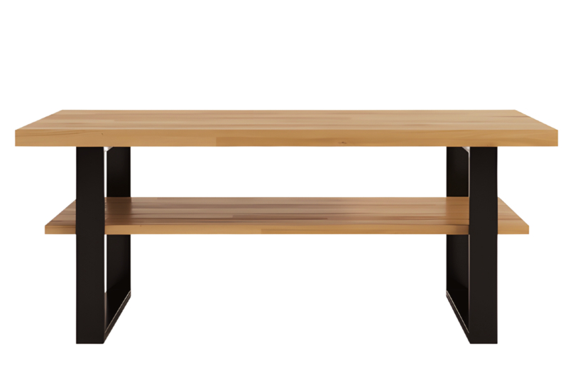 Diivanilaud DETROIT metallist ja puidust