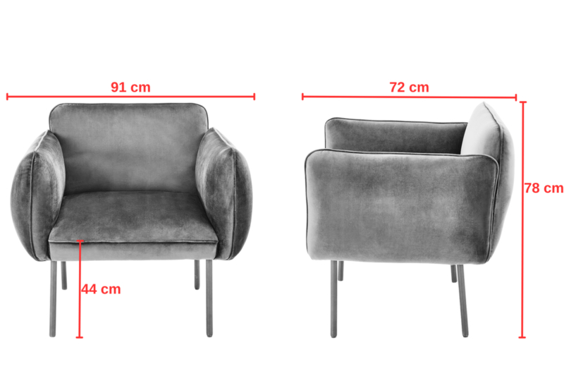 Hall sametist tugitool Madera 01