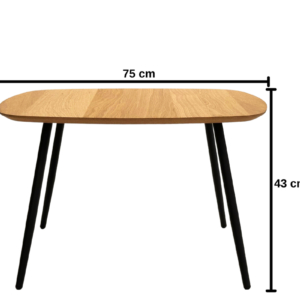 Puidust diivanilaud GEOMETRIC 03