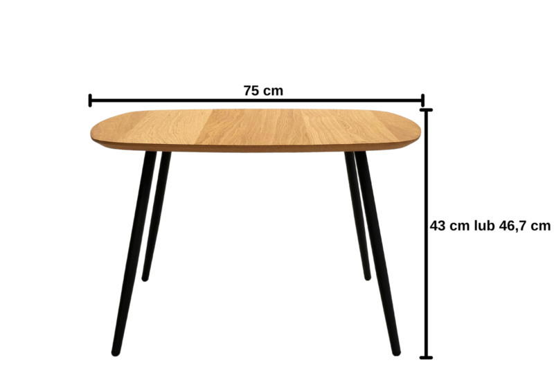 Puidust diivanilaud GEOMETRIC 03