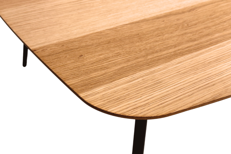 Tammepuust diivanilaud GEOMETRIC 04