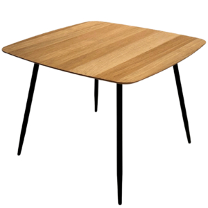 Väike tammepuidust söögilaud GEOMETRIC 81