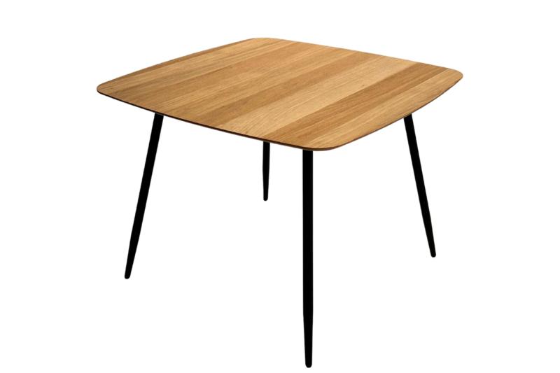 Väike tammepuidust söögilaud GEOMETRIC 81