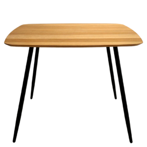 Väike tammepuidust söögilaud GEOMETRIC 81