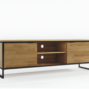 Tammepuidust TV alus LOFT 02