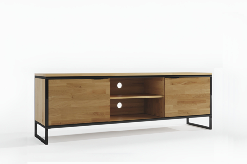 Tammepuidust TV alus LOFT 02