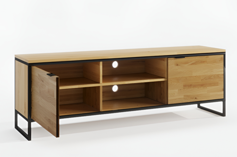 Tammepuidust TV alus LOFT 02