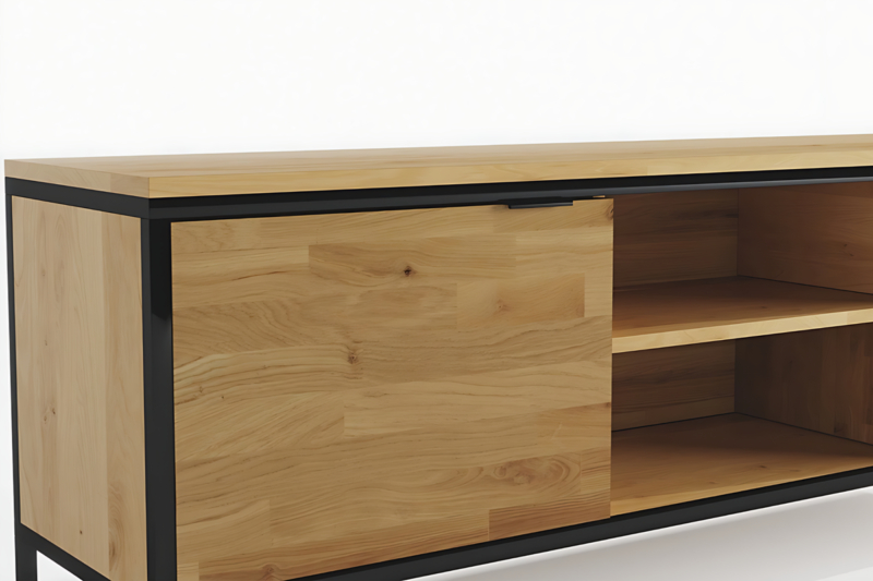 Tammepuidust TV alus LOFT 02