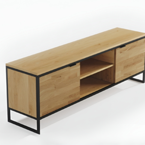 Tammepuidust TV alus LOFT 02