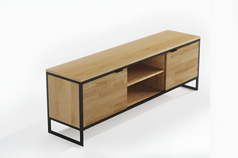 Tammepuidust TV alus LOFT 02