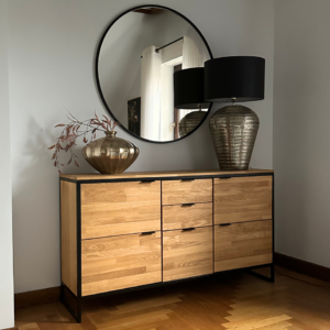 Tammepuidust kummut KONGO LOFT 03