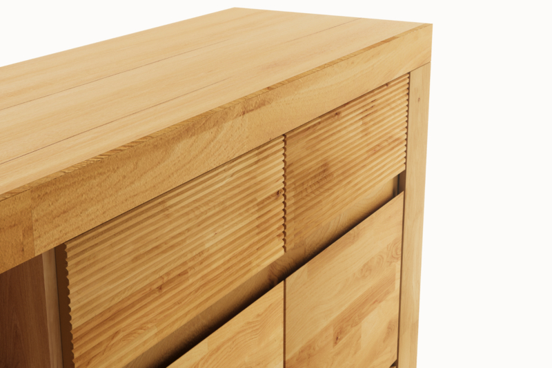 Tammepuidust kummut BRUNO 35