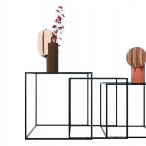 Diivanilaua klaasist komplekt CRYSTAL