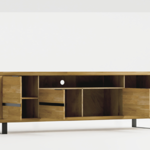 Tammepuidust TV alus Mono Loft 02