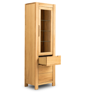 NE-75-_2_ Tammepuidust vitriinkapp NAPOLI 75