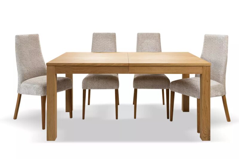 Napoli-8 Pikendatav tammepuidust söögilaud NAPOLI