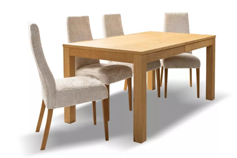 Napoli-9 Pikendatav tammepuidust söögilaud NAPOLI