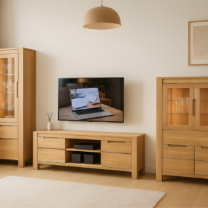 Napoli-aranzacja-1 Tammepuidust vitriinkapp NAPOLI 75