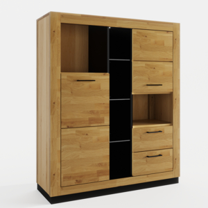 Tammepuidust kummut/kapp Neomi 07