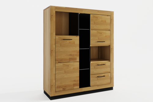 Tammepuidust kummut/kapp Neomi 07