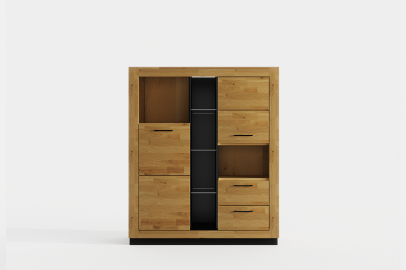 Tammepuidust kummut/kapp Neomi 07