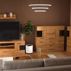 Tammepuidust TV alus Raro 46