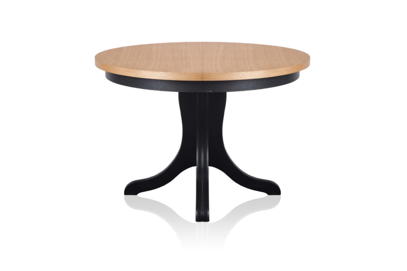 Orlando-I-_1_ Ümmargune tammepuidust pikendatav söögilaud Orlando I