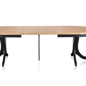 Orlando-I-_4_ Ümmargune tammepuidust pikendatav söögilaud Orlando I