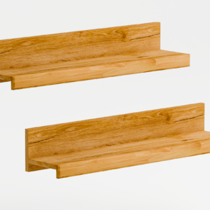 Riiuli komplekt tammepuidust 90 cm Raro 25