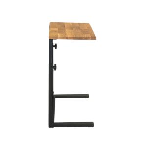 Reguleeritav diivanilaud puidust ja metallist