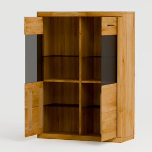 Tammepuidust vitriinkapp RARO 80