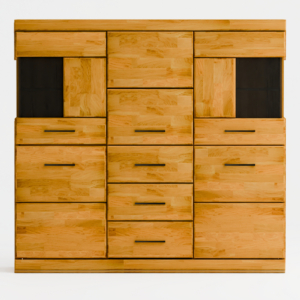 Tammepuidust vitriinkapp RARO 81