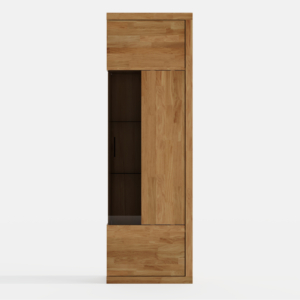 Tammepuidust Vitriinkapp RARO 91  toonklaasiga