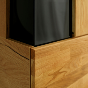 RE-95-_5_ Tammepuidust vitriinkapp Raro 95