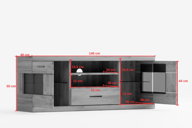 Tammepuidust Tv alus RARO 43