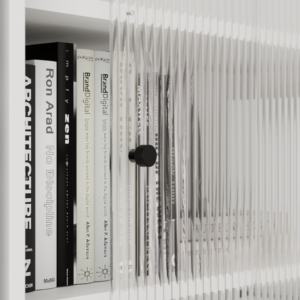 Ryflowane-szklo-Arrocco Vitriinkapp ARROCCO