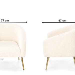 Tugitool Soft 01 kuldsete jalgadega