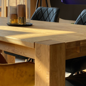 Tammepuidust pikendatav söögilaud Zeus