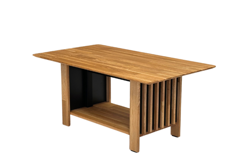 Reguleeritav tammepuidust tv-alus OREO 110