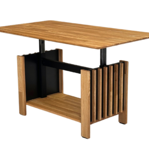 Reguleeritav tammepuidust tv-alus OREO 110