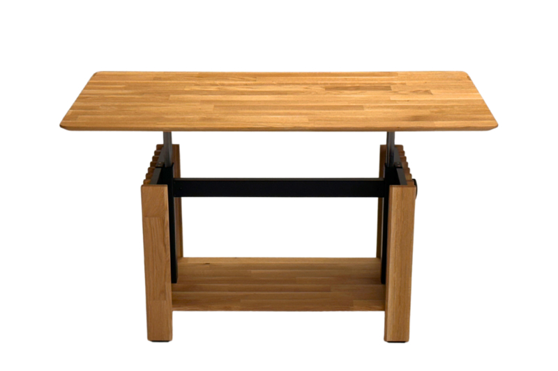 Reguleeritav tammepuidust tv-alus OREO 110