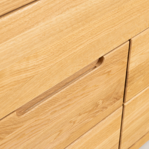 Tammepuidust vitriinkapp NAPOLI 70