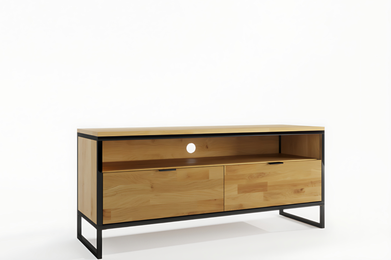 Tammepuidust tv-alus Kongo LOFT 01