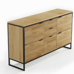 Tammepuidust kummut KONGO LOFT 03