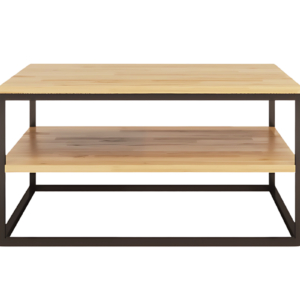 Diivanilaud metallist ja puidust  80/80 cm