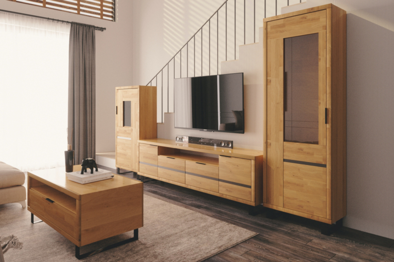 Tammepuidust kohvilaud Mono LOFT 08