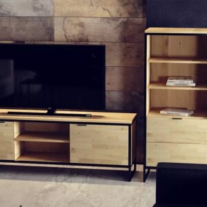 Tammepuidust TV alus LOFT 02