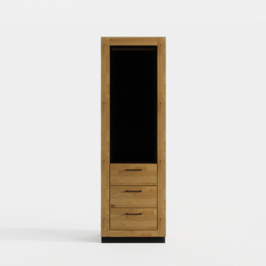 Tammepuidust vitriinkapp NEOMI 05