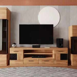 Tammepuidust vitriin Raro 90